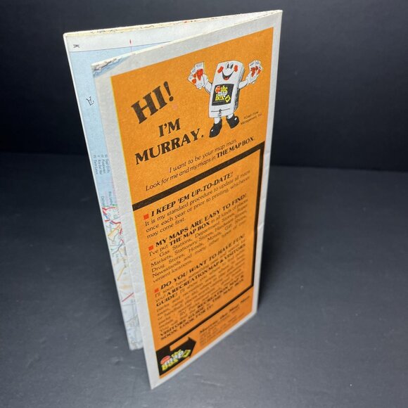 1978  The Murray Map Of The Golden State Of California Insets Of Freeway Systems - Picture 12 of 12